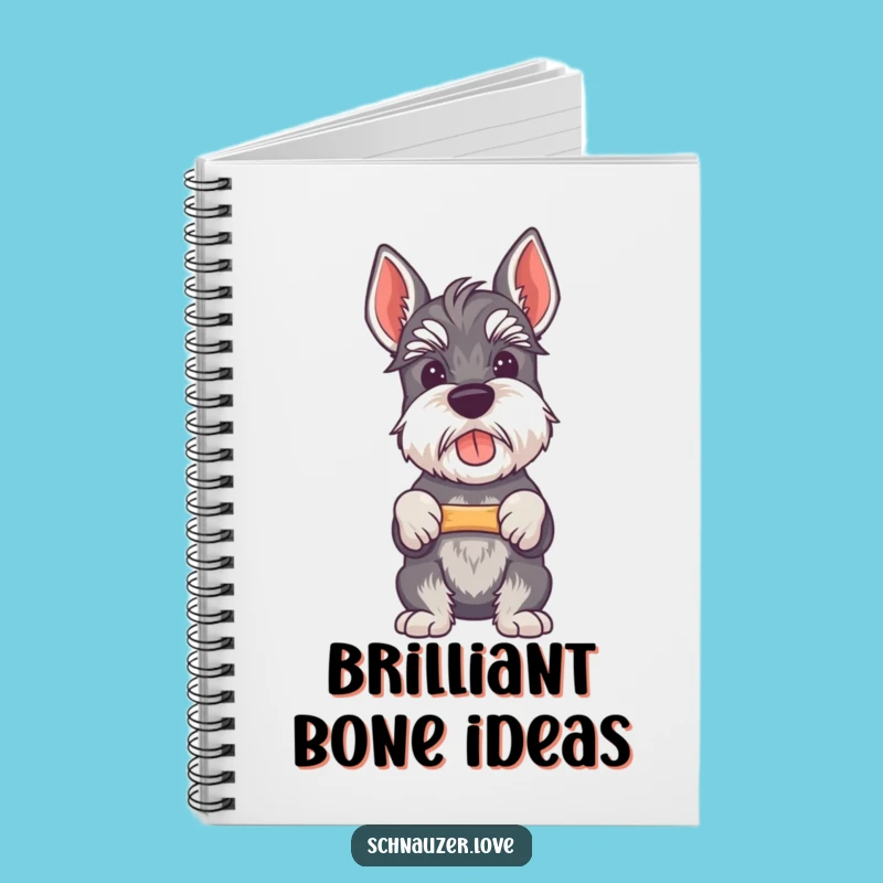 Funny Schnauzer Notebook - Hilarious Journal for Proud Dog Owners' Notes